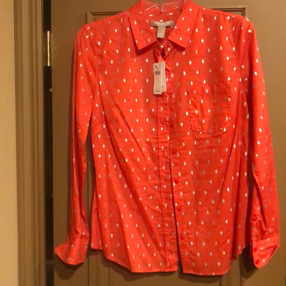 2/$20 NWT button down blouse